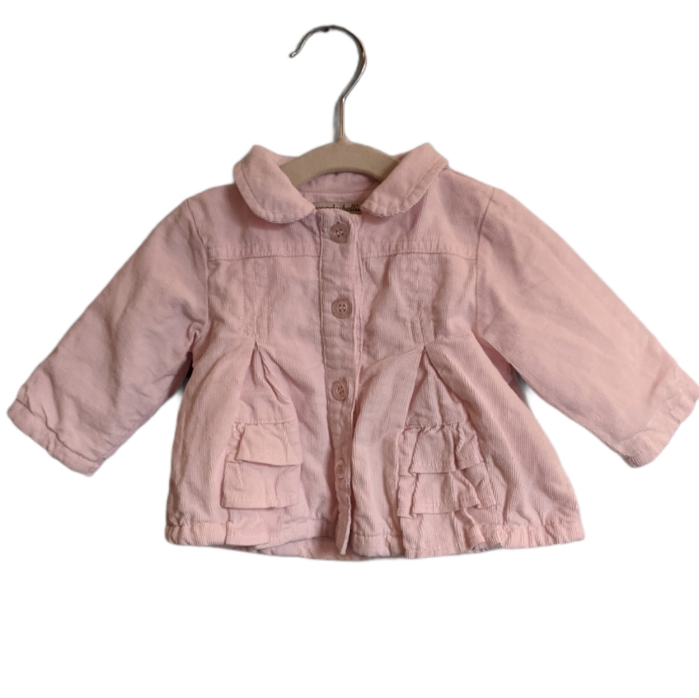 Wendy Bellismo Blush Pink Corduroy Jacket